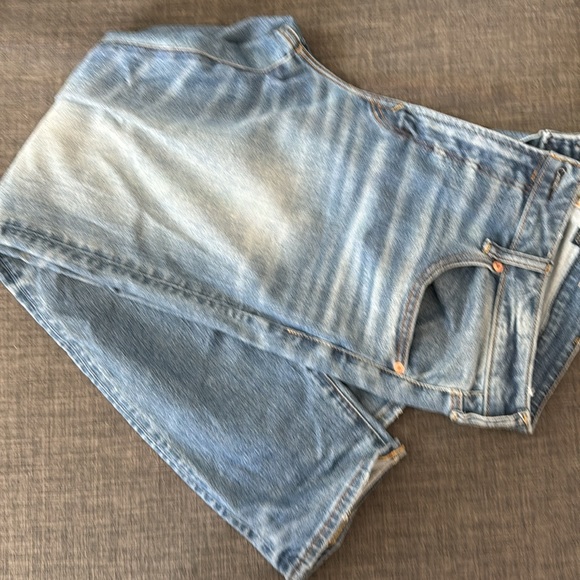 AMERICAN WAGLE MENS JEANS - athletic skinny - 40/30 - worn - blue - Picture 7 of 7